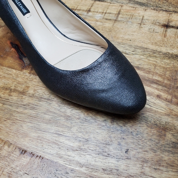 Alex Marie Moriah Metallic wedge pumps - Picture 4 of 16